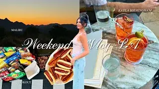 weekend in the life of a 25 year old living in LA ✰