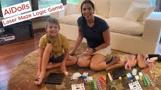 AiDolls Laser Maze Logic Game STEM Puzzle Toy Ages 8+ #LaserMaze#STEMToys#LogicGames