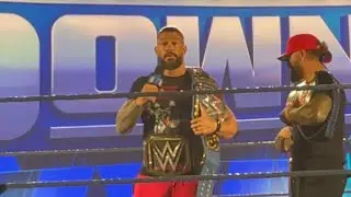 Roman Reigns calls out Drew McIntyre + Karrion Kross Return Full Segment - WWE Smackdown 8/5/22