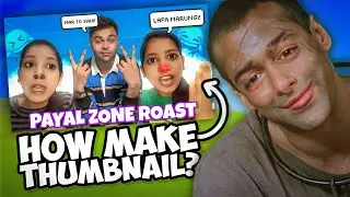 How To Make Roast Thumbnail | Roast Thumbnail Kaise Banaye | Dhiru Monchik