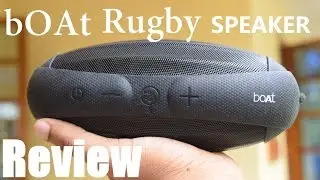 Boat Rugby Review // Bluetooth Speaker //AUDIO TEST