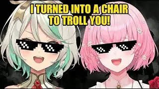 Ceci Turns Into a Chair to Troll Calli's in Dark Souls 3