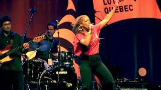 Lucky Peterson RIP & Tamara PROUD MARY (Ike & Tina Tuner R&B Classic) Montreal Jazz Fest Canada 2011