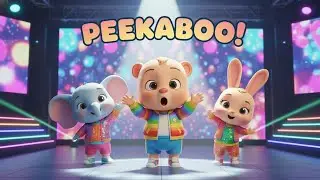Peekaboo Hide & Seek with Chiku 🫣🐰🐘 | Fun Kids Dance Game