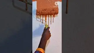 room colour painting ruler rolling wall #shorts #reels #viral #video #youtube