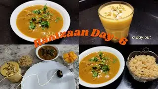 Ramzaan day 6...travel back home, iftar preparation of Daal gosht, brown rice , papaya milk shake