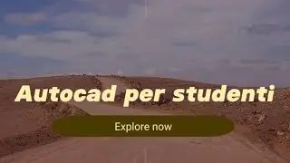 Inzia ORA! Corso Base di Autocad 👌