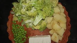নিরামিষি ব্রকলি পনির দিয়ে সুস্বাদু রেসিপি//Niramishi Brokoli paneer er Recipe 😋#brokolipaneerrecipe