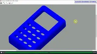 #AutoCAD TUTORIAL 2018   MOBILE COVER FOR BEGINNERS