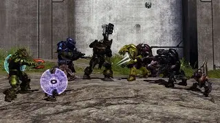 Halo 3 NPC Battle - Covenant Loyalists Vs. Covenant Separatists
