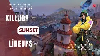 Killjoy Sunset Lineups 📍 Catch Your Opponents Off Guard!