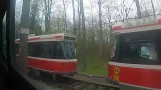 Ex TTC 1977-1981 Hawker Siddeley UTDC CLRV 4039 Museum Ride Tour Rockwood to East Loop