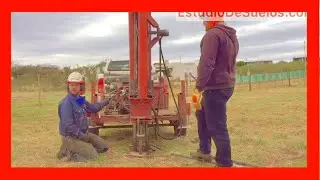 SONDEO GEOTECNICO ✅ proceso completo ( Medición de RESISTENCIA y extracción de MUESTRAS DE SUELO )