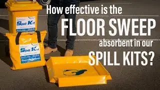 SpillSmart Floor Sweep Absorbent ES-A-FS-10 from General Purpose Spill Kit - SafetyQuip Review