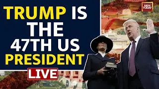 US President Trump's Official Inauguration LIVE | Donald Trump Inauguration Parade LIVE