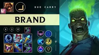 Brand Carry vs Zeri - EUW Master Patch 26.02