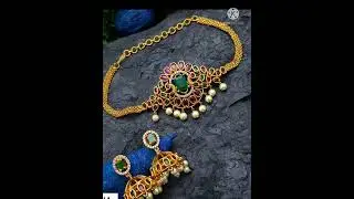 Matt Chokers, Matte necklace sets, #matt, #onegramgold , #shorts