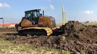Case 1650M bulldozer voor ABH Grondverzet B.V.