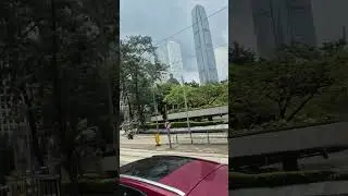 Captivating view outside the bus window 😊#shorts #bus #view  #hongkong