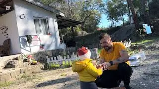 Korkunç fırtınada talihsiz bir an…