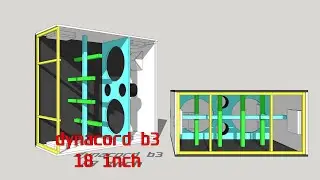 skema box dynacord 18 inch simple subwoofer