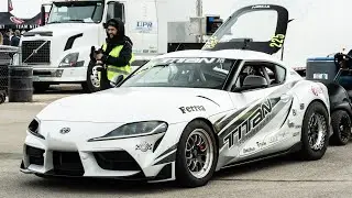 +1200hp Supra going low 8s @ TX2K