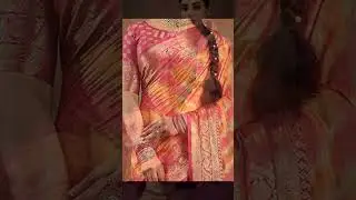 Beautiful Bridal look 👸 with rani pink saree #khushi62