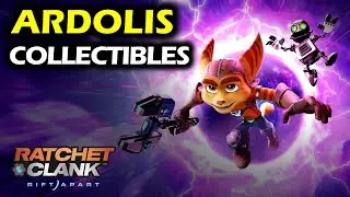 Ardolis Collectibles: Gold Bolt, Armor, Spybot, Craiggerbear | Ratchet and Clank Rift Apart Guide