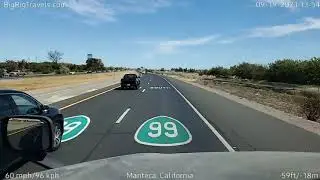 BigRigTravels LIVE | Lathrop to Modesto, CA (9/19/21 1:43 PM)