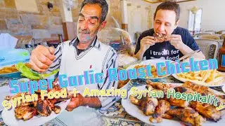 Super Garlic Roast Chicken - Syrian Food + Amazing Syrian Hospitality