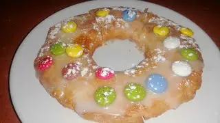 ROSCON DE HOJALDRE en freidora de aire TRISTAR especial para el dia de REYES!!!