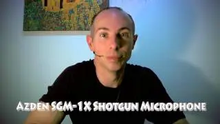 Microphone Comparison / Test between Rode NT5 & Azden SGM-1X  with Rode HS1-P