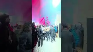 Vid&eacute;o en double. Joris DELACROIX. Concert Gare de Strasbourg Nuit 14 au 15 f&eacute;vrier 2026.