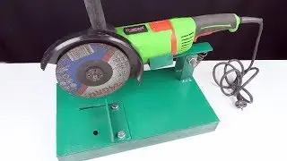 Homemade Angle Grinder Stand /// Angle Grinder Support..