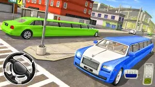 Limousine Taxi Driving Game 2020 - Offroad Luxury Limo Car Drive | Android Gameplay