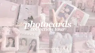 photocards collection tour ੈ✩‧₊˚ | collect book, binder tour ! 🎀🎧