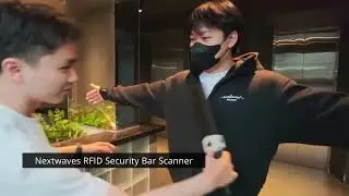Nextwaves UHF RFID Security Scanner: Reliable detection in high-density environments.