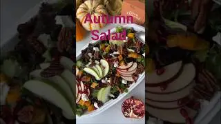 5-Minute Autumn Salad | Fresh, Cozy, & Delicious