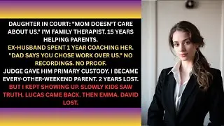 I'm a Family Therapist | My Ex-Husband Turned Our Kids Against Me | I Lost Custody for 2 Years