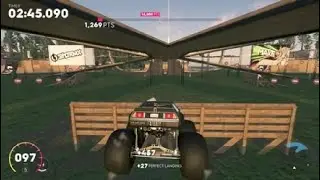 The Crew 2 DeLorean DMC-12 Monster Truck Edition at the Olympic Park Event