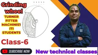 class-6/Grinding wheel/ MCQ QUESTIONS /THEORY/TURNER /MACHINIST/FITTER/DRDO /HAL all iti exam