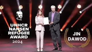 Building Peace Through Healing: Jin Dawod Accepts the Nansen Refugee Award