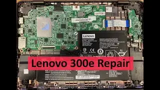 Opening a Lenovo 300e
