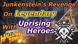 Legendary Victory in Junkenstein's Revenge 2018 with Uprising Heroes - Overwatch