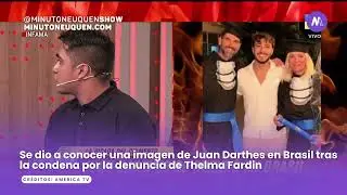 Salieron a la luz im&aacute;genes de la nueva vida de Juan Darth&eacute;s en Brasil - Minuto Neuqu&eacute;n Show