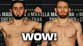 JDM SIEHT GRANDIOS AUS! MAKHACHEV in TOP FORM! UFC 322 Waage