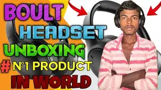 #1 BOULT HEADPHONES UNBOXING AND REVIEW [BRAND VALUE IN INDIA]