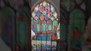 Stained Glass themed Thesis Collection #thesis #display #craft #textile #art