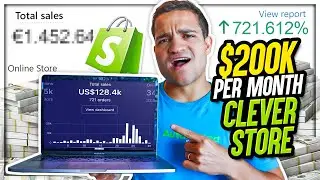 How This CLEVER Shopify Store makes $232K Per Month with 1 Product: Shopify Dropshipping 2021
