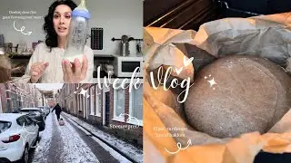 Kerstboom opruimen, Sneeuwpret, Zara Shoplog & Zuurdesem brood bakken | WEEKVLOG